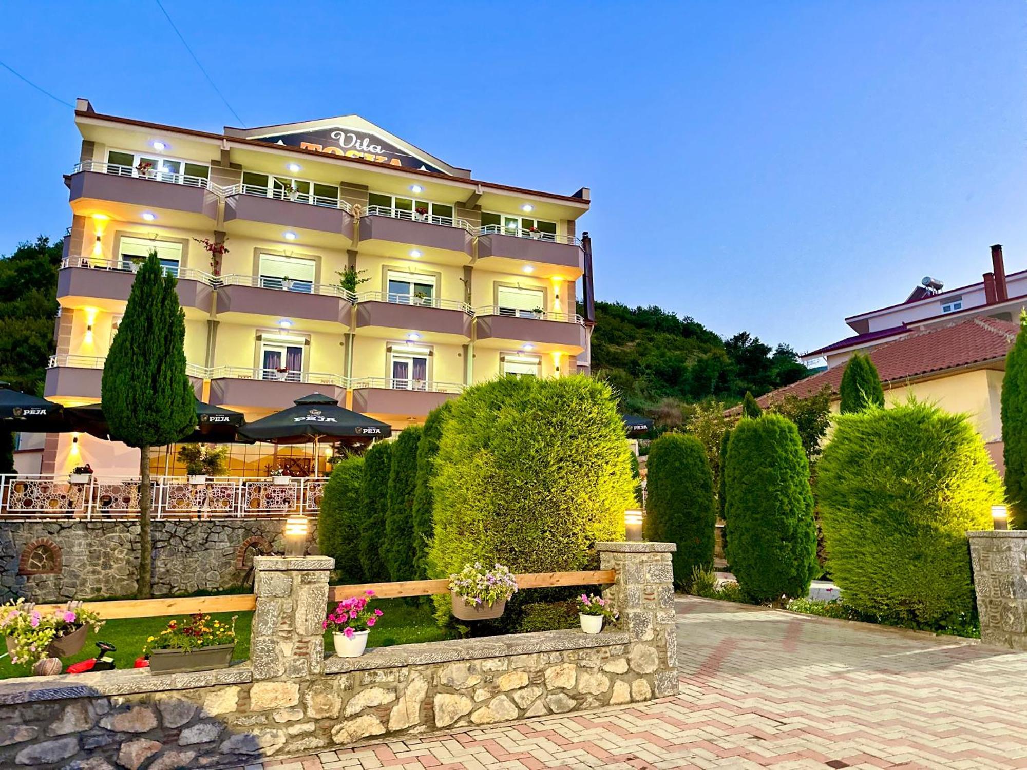 Piskupat Hotel Vila Toska מראה חיצוני תמונה